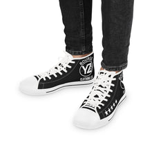 Load image into Gallery viewer, (A) Bourge YZ High Top Sneakers — Black Vintage Star Logo Men's