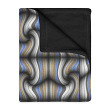 Load image into Gallery viewer, Velveteen Minky Blanket (MERCIE VE)