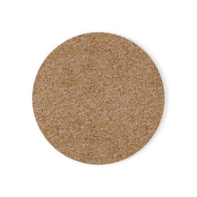 Load image into Gallery viewer, Mercie Hawk Art Cork Coaster — Colorful Mandala Owl Drink Coaster