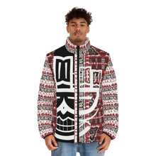 Load image into Gallery viewer, ( A ) Urban Inspired Men's Puffer Jacket - Street Art Design with Bold Graphics