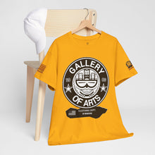 Load image into Gallery viewer, Gallery of Arts Unisex Heavy Cotton Tee, Casual Art T-Shirt, Vintage Style Graphic Tee, Unique Gift for Art Lovers, Independence Day Outfit