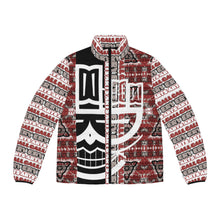 Load image into Gallery viewer, ( A ) Urban Inspired Men's Puffer Jacket - Street Art Design with Bold Graphics