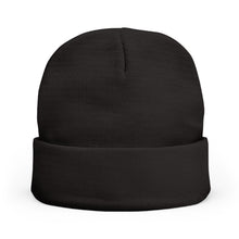 Load image into Gallery viewer, Upside down Crown Knit Beanie — Minimal Streetwear Winter Hat