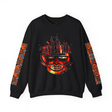 Load image into Gallery viewer, (A) Urban Art Unisex Crewneck Sweatshirt - Bold Skull Design