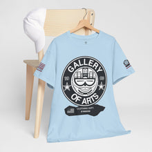 Load image into Gallery viewer, Gallery of Arts Unisex Heavy Cotton Tee, Casual Art T-Shirt, Vintage Style Graphic Tee, Unique Gift for Art Lovers, Independence Day Outfit