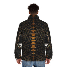 Load image into Gallery viewer, ( A ) Gallery of Arts Men's Puffer Jacket - Stylish Outerwear, Perfect for Fall, Winter, Festivals, Gift Ideas, Unique Patterns, Cozy Layering