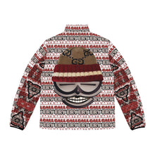 Load image into Gallery viewer, ( A ) Urban Inspired Men's Puffer Jacket - Street Art Design with Bold Graphics