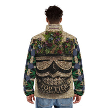Load image into Gallery viewer, Top Tier Floral Emblem Puffer Jacket