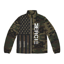 Load image into Gallery viewer, Luxury American Streetwear Puffer Jacket — Bold Designer Cold-Weather Coat