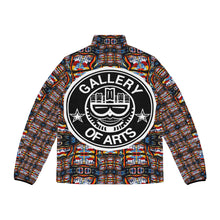 Load image into Gallery viewer, ( A ) Gallery of Arts Men's Puffer Jacket - Bold Graphic Outerwear for Style Enthusiasts