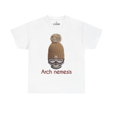 Load image into Gallery viewer, ( B ) Playful Unisex Heavy Cotton Tee - 'Arch Nemesis' & 'Gallery of Arts' Design