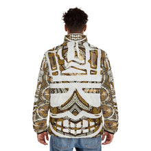 Load image into Gallery viewer, ( A ) amazing FE Puffer Jacket - Stylish Geometric Pattern for Winter Adventures
