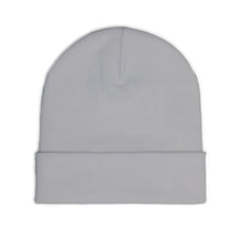Load image into Gallery viewer, Crown "Mercie" Knit Beanie – Cozy Gold Accent Winter Hat