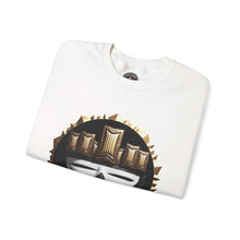 Load image into Gallery viewer, Skull Crown Crewneck Sweatshirt — Mask Emblem
