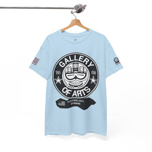 Load image into Gallery viewer, Gallery of Arts Unisex Heavy Cotton Tee, Casual Art T-Shirt, Vintage Style Graphic Tee, Unique Gift for Art Lovers, Independence Day Outfit
