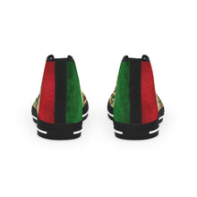 Load image into Gallery viewer, ( A ) Men&#39;s High Top Sneakers featuring Mexican Flag Design, Unique Casual Shoes, Stylish Streetwear, Great Gift for Holidays, Comfortable Walkers
