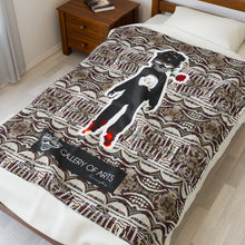 Load image into Gallery viewer, ( A ) Gallery of Arts Velveteen Plush Blanket - Cozy Decorative Throw for Home &amp; Gift
