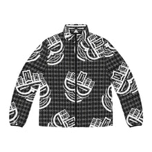 Load image into Gallery viewer, (A) Bold Black &amp; White Men’s Puffer Jacket - Stylish Streetwear for Every Season

