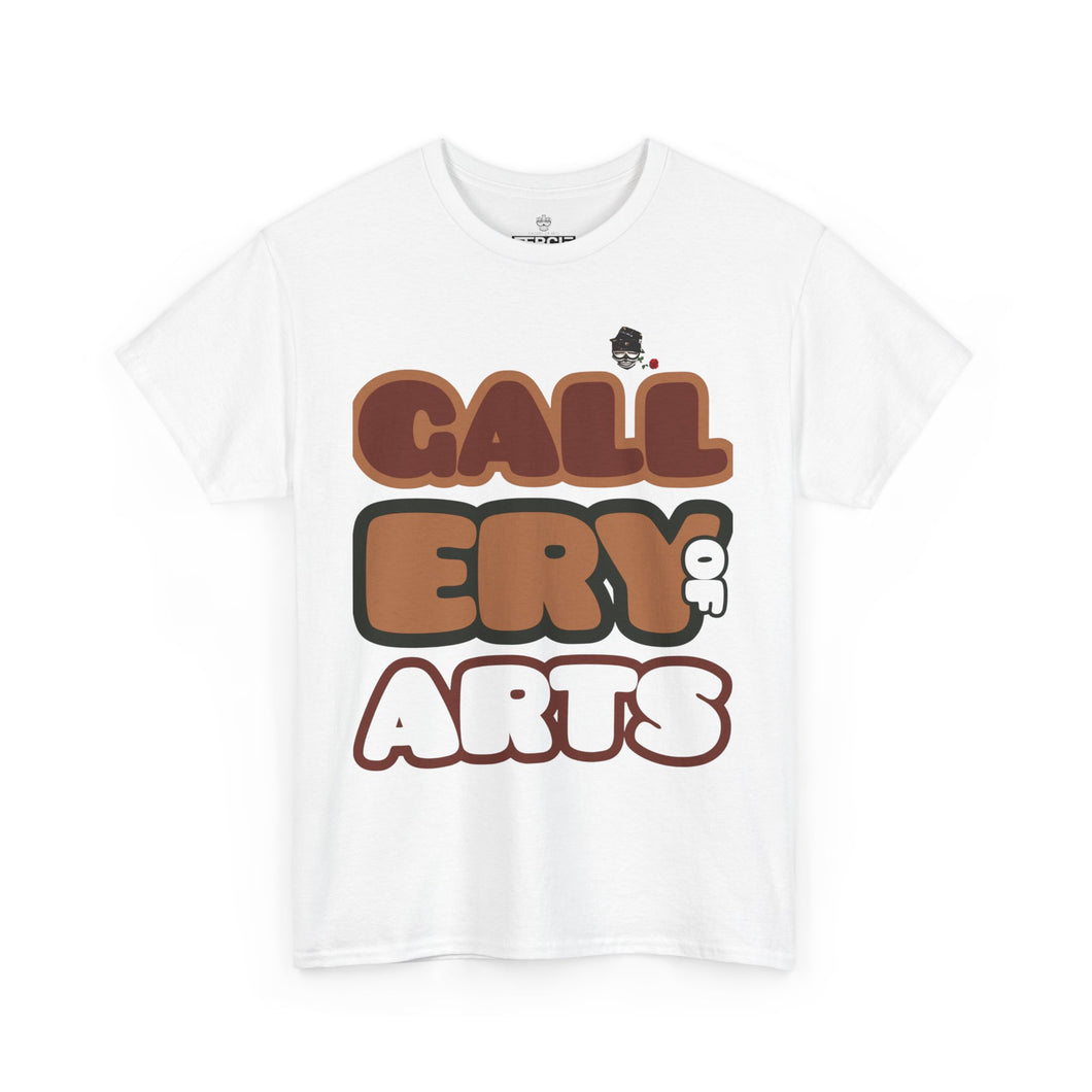 ( B ) Gallery of Arts Unisex Heavy Cotton Tee - Creative Statement T-Shirt