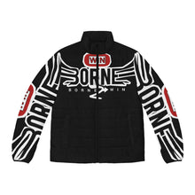 Load image into Gallery viewer, ( A ) A Men&#39;s Puffer Jacket - Born to Win Winged Design
