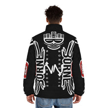 Load image into Gallery viewer, ( A ) A Men&#39;s Puffer Jacket - Born to Win Winged Design
