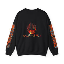 Load image into Gallery viewer, (A) Urban Art Unisex Crewneck Sweatshirt - Bold Skull Design

