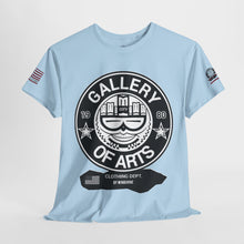 Load image into Gallery viewer, Gallery of Arts Unisex Heavy Cotton Tee, Casual Art T-Shirt, Vintage Style Graphic Tee, Unique Gift for Art Lovers, Independence Day Outfit

