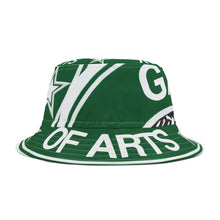 Load image into Gallery viewer, ( A ) Artistic Bucket Hat with Eye-Catching Green Design - Perfect for Summer and Outdoor Fun!
