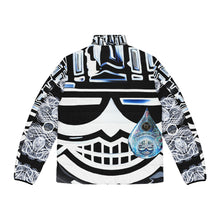 Load image into Gallery viewer, ( A ) Artistic tear drop Puffer Jacket - Bold Graphic Design for Stylish Warmth
