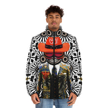Load image into Gallery viewer, ( A ) A &#39;new amazing Stylish Men&#39;s Puffer Jacket with Floral and Artistic Design
