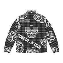 Load image into Gallery viewer, (A) Bold Black &amp; White Men’s Puffer Jacket - Stylish Streetwear for Every Season
