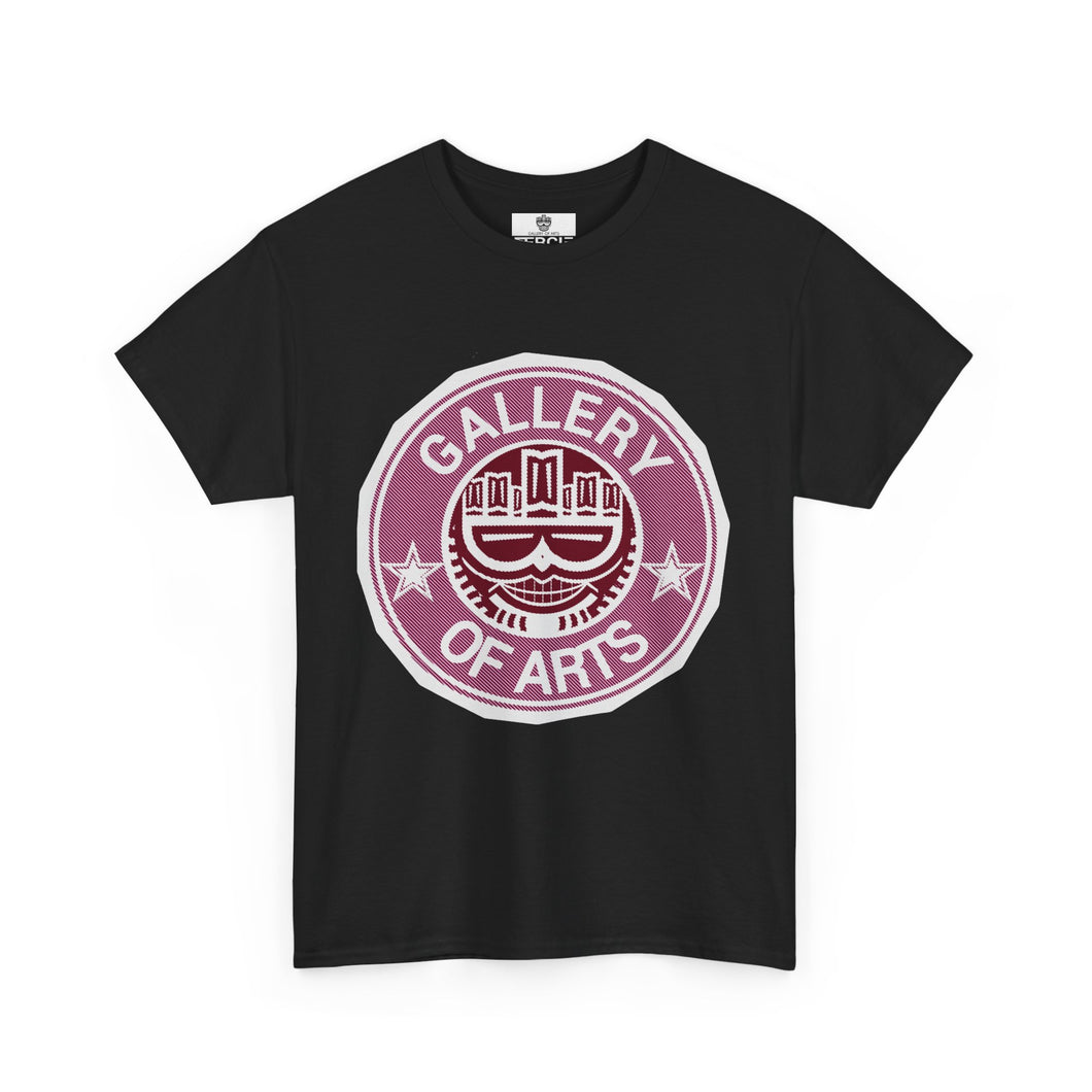 ( A ) Gallery of Arts Unisex Heavy Cotton Tee - Stylish Statement T-Shirt for Art Lovers