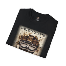 Load image into Gallery viewer, Gallery of Arts 'Mercie' Graphic T-Shirt — Vintage Mask Art Tee
