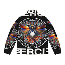 Load image into Gallery viewer, (A) GOA Puffer Jacket - Statement Outerwear with Unique Design
