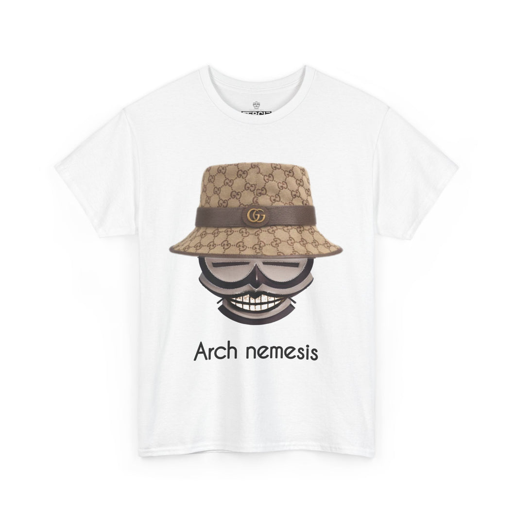( B ) Trendy Unisex Cotton Tee - 'Arch Nemesis' & 'Gallery of Arts' Design