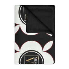 Load image into Gallery viewer, Velveteen Minky Blanket (MERCIE VE)
