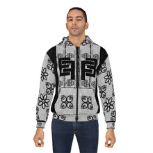 Load image into Gallery viewer, ( A ) Trendy Unisex Zip Hoodie with Modern Graphic Design
