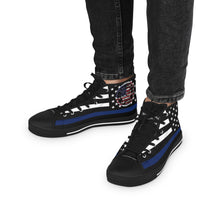 Load image into Gallery viewer, ( A ) City Empire Stylish High Top Sneakers, Unique Flag Design Footwear, Trendy Men’s Sneakers, Comfortable Casual Shoes, Perfect for Everyday Wear
