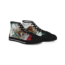 Load image into Gallery viewer, ( A ) Vibrant Graphic Sneakers for Men | Trendy High Tops, Casual Footwear, Street Style, Unique Sneakers, Gift for Him
