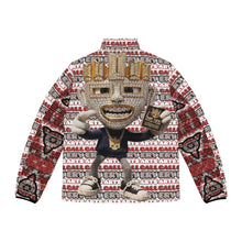 Load image into Gallery viewer, #8 (A) An Urban Inspired Men's Puffer Jacket - Street Art Design with Bold Graphics
