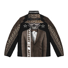 Load image into Gallery viewer, ( A ) A Stylish Men&#39;s Puffer Jacket with Artsy Graphic
