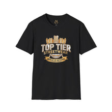 Load image into Gallery viewer, Top Tier Streetwear T-Shirt — 'Top Tier' Bling City Graphic Tee
