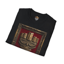 Load image into Gallery viewer, #14 Mercie T-Shirt — Vintage Red &amp; Gold
