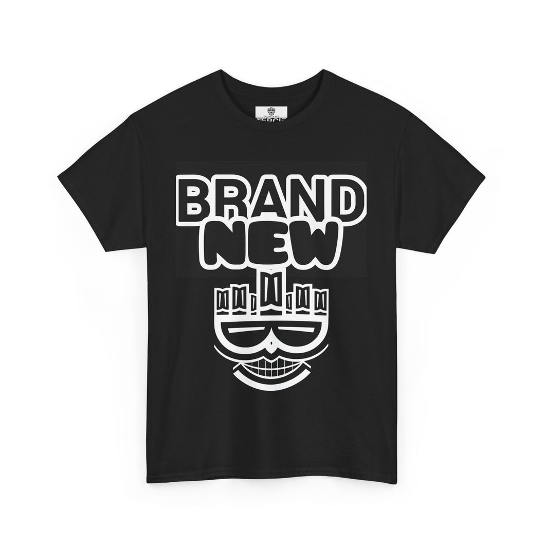 ( B ) Trendy Unisex Heavy Cotton Tee - 'BRAND NEW' Design