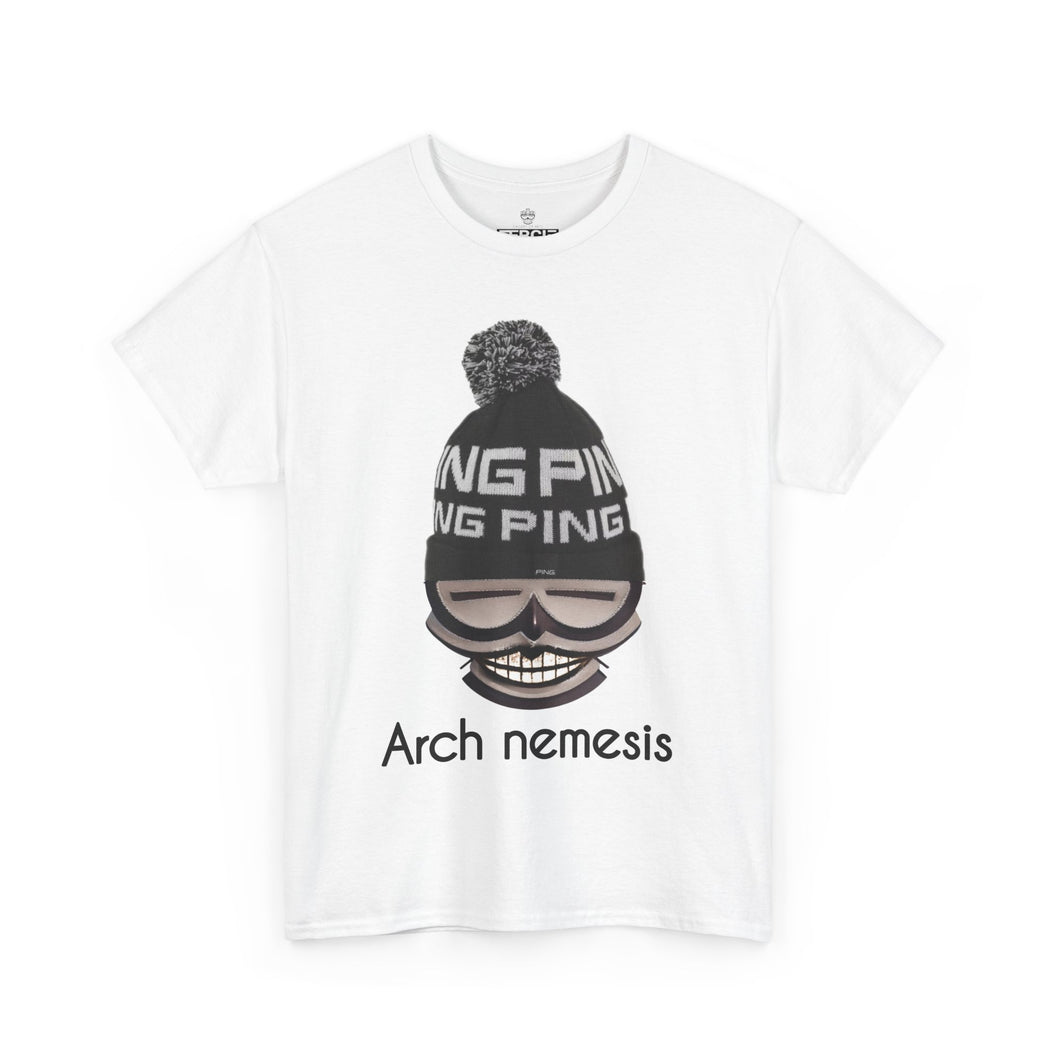 ( B ) Unisex Heavy Cotton Tee - 'Arch Nemesis' Graphic Casual Shirt for Art Lovers