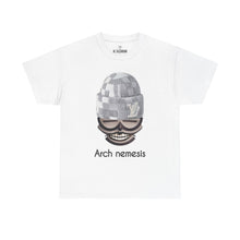 Load image into Gallery viewer, ( B ) Unisex Heavy Cotton Tee - &#39;Arch Nemesis&#39; Graphic Shirt, Cool Streetwear, Perfect for Art Lovers
