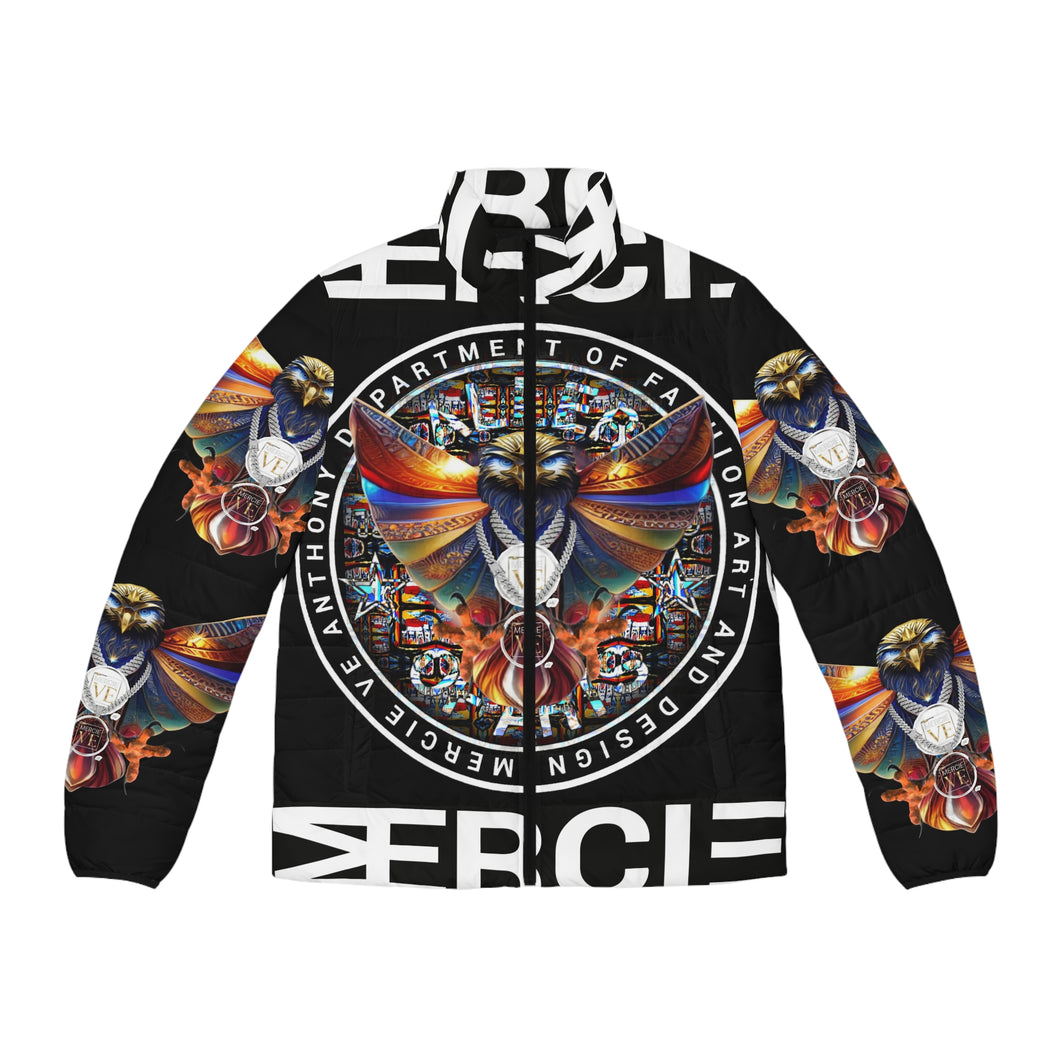 (A) GOA Puffer Jacket - Statement Outerwear with Unique Design