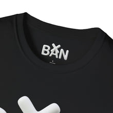 Load image into Gallery viewer, BAN Graphic T-Shirt — 3D Lettering Protest Tee
