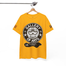 Load image into Gallery viewer, Gallery of Arts Unisex Heavy Cotton Tee, Casual Art T-Shirt, Vintage Style Graphic Tee, Unique Gift for Art Lovers, Independence Day Outfit
