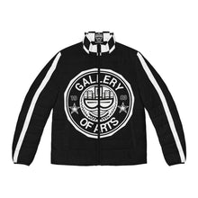 Load image into Gallery viewer, ( A ) Gallery of Arts Men&#39;s Puffer Jacket | Stylish Winter Coat, Urban Outwear, Statement Piece, Gift for Him, Fashionable Layering Apparel
